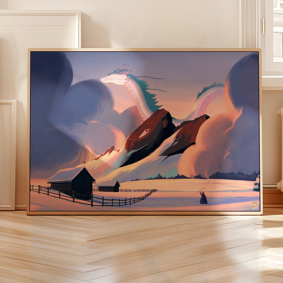 Art Poster Large Anime-Style Prints