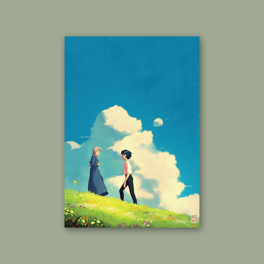 A5 Anime Style Art Prints