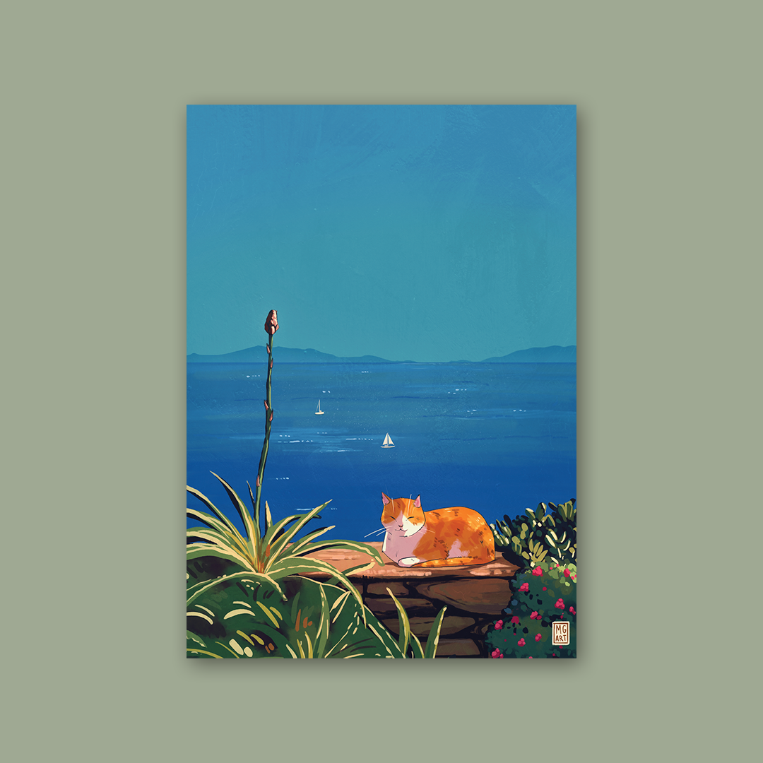 A5 Anime Style Art Prints