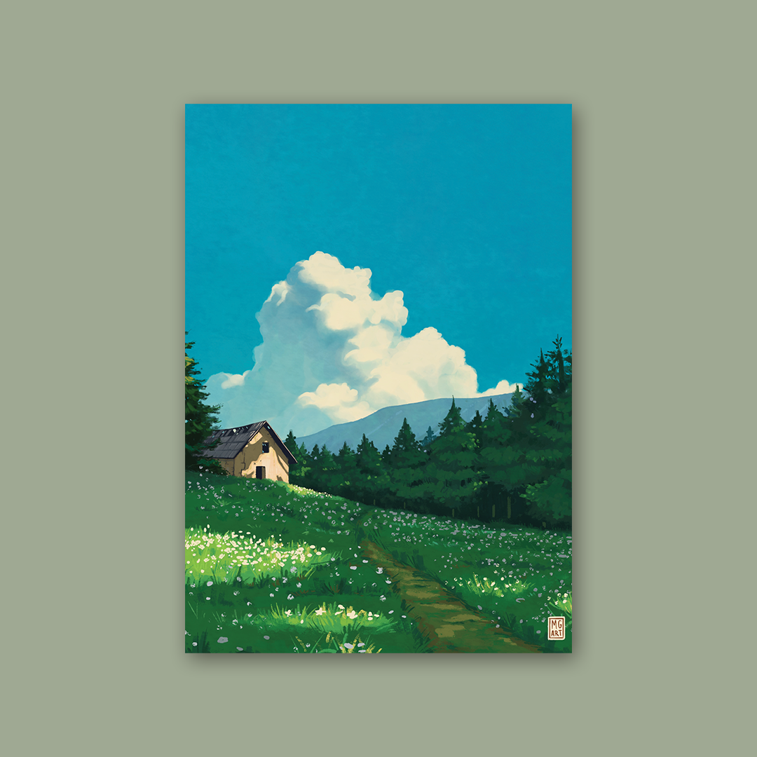 A5 Anime Style Art Prints