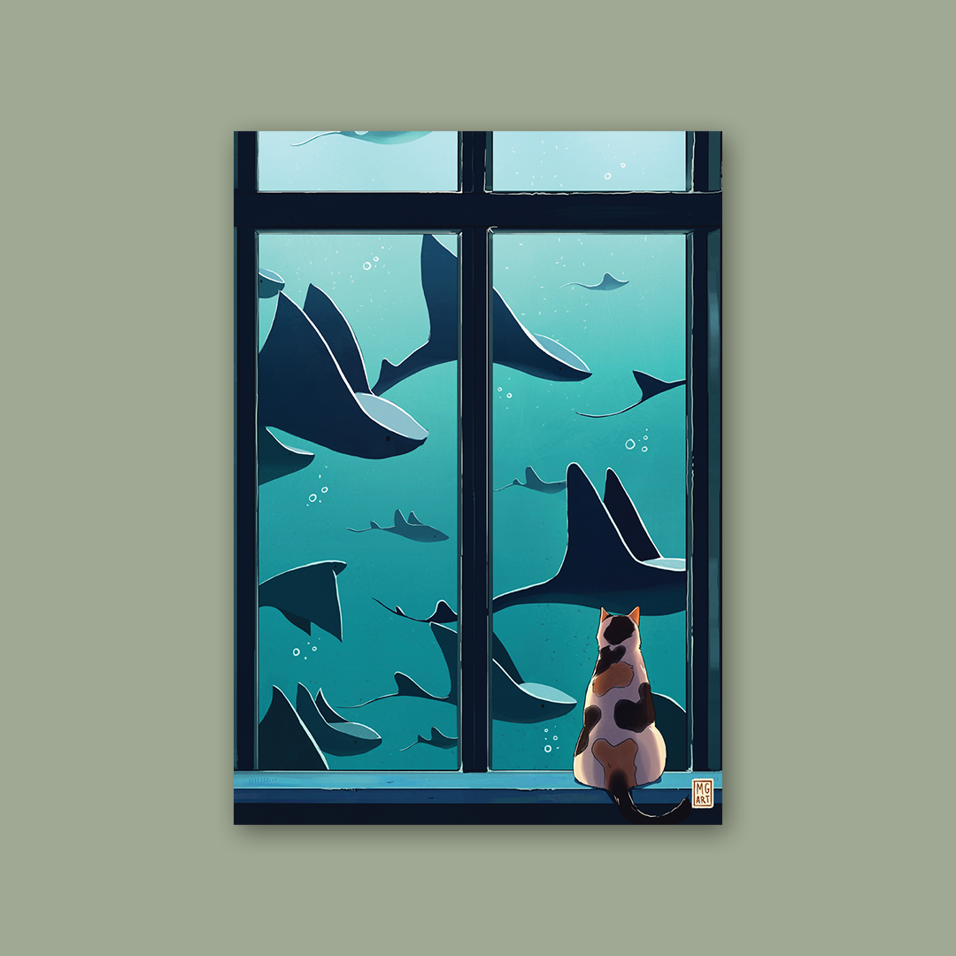 A5 Anime Style Art Prints