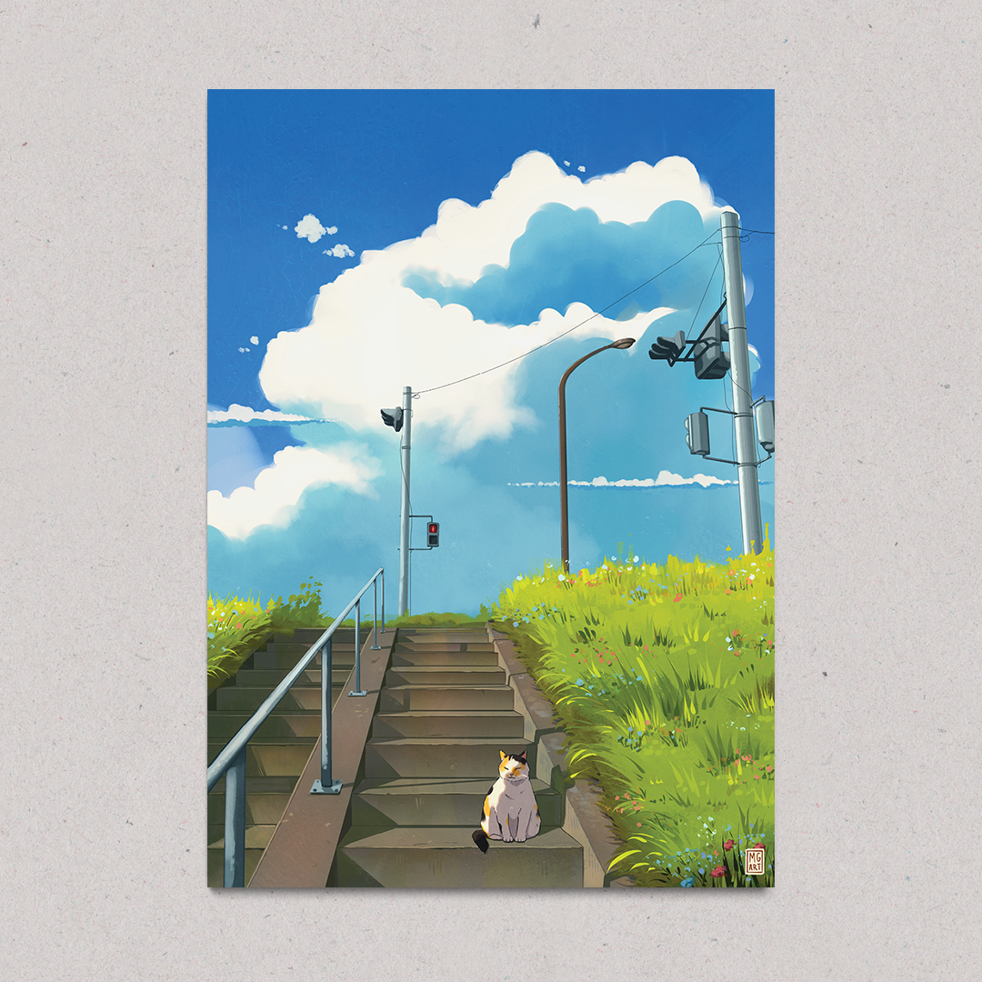 A4 Anime Style Art Prints